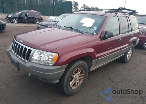 2002 Jeep Grand Cherokee Laredo из США, поврежденный, VIN 1J4GW48S22C262107